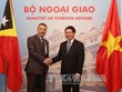 Renforcement de la coopération multiforme entre Vietnam et Timor-Leste