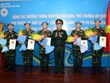 Cinq officiers vietnamiens en mission de maintien de la paix