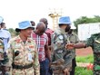 Maintien de la paix: l'Unité de génie militaire n°1 reçoit la mission dès son arrivée à Abyei