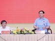 Le président de l’Assemblée nationale Vuong Dinh Hue à Ben Tre