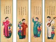 Des peintures folkloriques exposées au Musée des beaux-arts à Hanoï