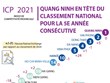 QUANG NINH EN TÊTE DU CLASSEMENT NATIONAL POUR LA 5e ANNÉE CONSÉCUTIVE