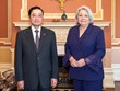 La gouverneure générale du Canada ravie du développement des relations avec le Vietnam