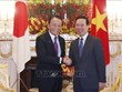 Vo Van Thuong reçoit des dirigeants de Partis et des amis japonais 