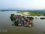 Plusieurs communes riveraines de Quoc Oai sont sous l’eau