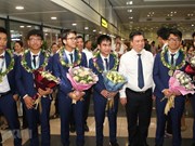Le Vietnam dans le top 10 aux Olympiades internationales de mathématiques 2019