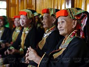 La tenue traditionnelle unique de l'ethnie Dao Lô Gang