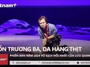 Le public est enthousiasmé par la nouvelle version de la pièce "Hôn Truong Ba da hang thit"