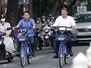 Mise en service des premiers vélos publics à Hanoï