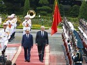 Le PM vietnamien accueille et s'entretient avec son homologue australien