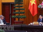 Le Premier ministre Pham Minh Chinh reçoit le président de la COP26