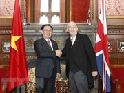 Le président de l'AN Vuong Dinh Hue en visite au Royaume-Uni
