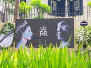Un registre de condoléances ouvert à l'ambassade britannique à Hanoï pour la reine Elizabeth II