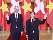 Le président du Conseil national de la Suisse en visite officielle au Vietnam