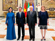 Le président effectue une visite d’Etat en Italie 