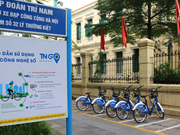 Service de location de vélos publics dans le centre-ville de Hanoi  