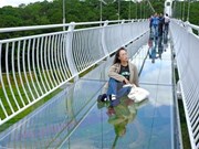 Inauguration à Da Lat du premier pont en verre des Hauts-Plateaux du Centre