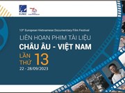 Le 13e Festival du film documentaire Europe-Vietnam à Hanoï et Hô Chi Minh-Ville