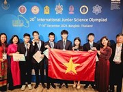 Olympiades internationales junior des sciences 2023 : des élèves de Hanoï remportent six médailles