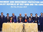 Cérémonie de signature de l'Accord de libre échange entre le Vietnam et l'Union européenne