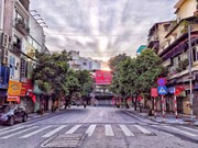 Coronavirus : les rues de Hanoi se vident pendant la distanciation sociale 