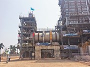La plus grande usine de valorisation énergétique des déchets du Vietnam est presque achevée