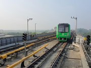 Le métro Cat Linh - Hà Dông accueillit son millionième passager