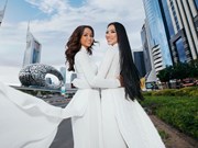 Les belles vietnamiennes présentent l’Ao dai  à Dubaï