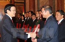 Le Président Truong Tân Sang nomme 15 juges à la Cour populaire suprême 
