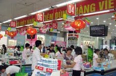 Défilé intitulé ''Fier des marques commerciales vietnamiennes'' 