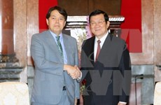 Le président Truong Tan Sang reçoit le ministre japonais de l’Agriculture