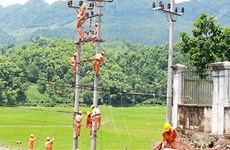 Son La : six villages supplémentaires raccordés au réseau électrique