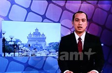 La Télévision nationale du Laos diffuse un journal télévisé en vietnamien 
