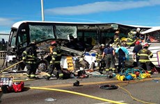 Quatre étudiants vietnamiens blessés dans la collision de deux bus à Seattle