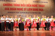 Un spectacle russe à Thanh Hoa