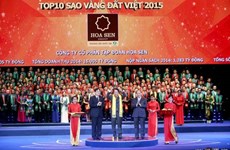 Remise des prix Etoile d’or du Vietnam 2015
