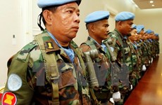 Réunion des forces de maintien de la paix de l’ASEAN au Cambodge