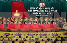 Le 18e Congrès de l’organisation du PCV pour Hung Yen