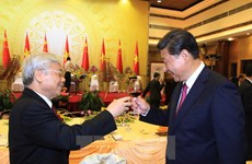 Réception en l’honneur du président chinois Xi Jinping