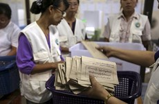 Fin du vote au Myanmar