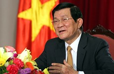 Le président Truong Tân Sang participera au 23e Sommet de l’APEC