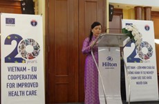 Célébration du 20e anniversaire de la coopération Vietnam-UE dans la santé