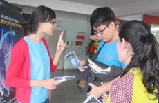Les jeunes vietnamiens transmettent des messages à la COP21 