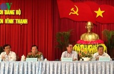 Lê Hông Anh rencontre des électeurs de Cân Tho