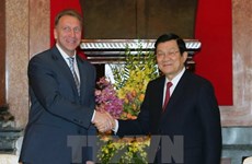 M. Truong Tân Sang reçoit un vice-Premier ministre russe