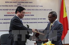 Vietnam et Timor-Leste promeuvent leur coopération commerciale