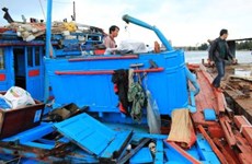 L’APV proteste contre la destruction d’un bateau de pêche vietnamien