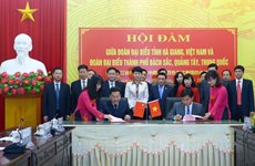 Ha Giang renforce sa cooperation avec la ville chinoise de Baise