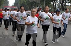 Course de la Journée olympique pour la santé publique