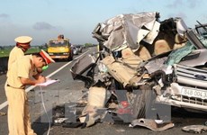 Les accidents de la route tuent 210 personnes en huit jours de vacances du Têt